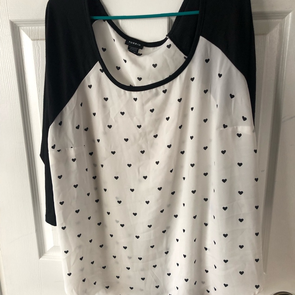 Torrid 3/4 sleeve tee